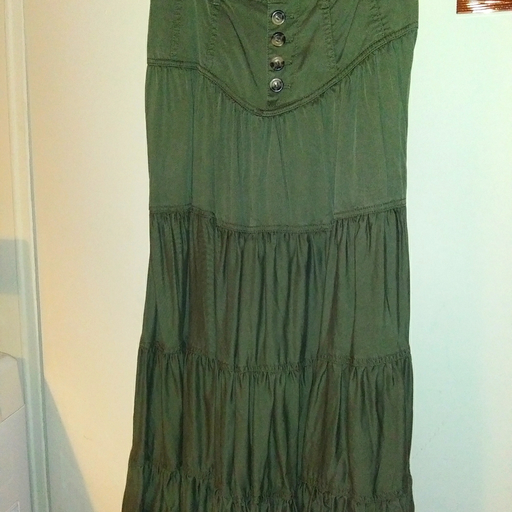 Anthropologie maxi skirt